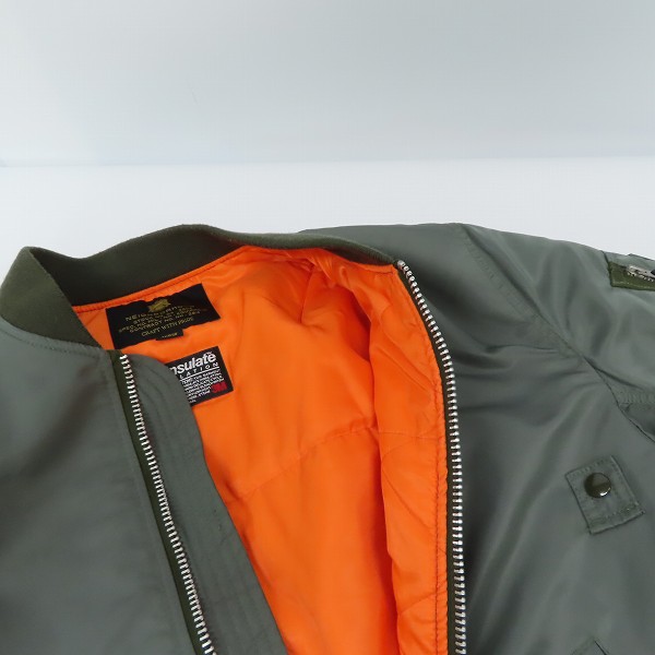 NEIGHBORHOOD/ネイバーフッド 94-3204 nh-2814 MA-1ジャケット 162SZNH