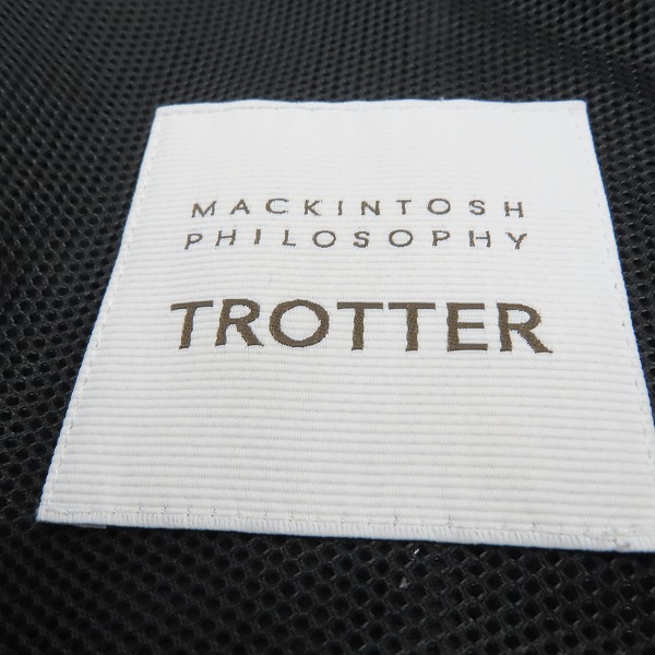 実際に弊社で買取させて頂いたMACKINTOSH PHILOSOPHY/マッキントッシュフィロソフィー×GRAMICCI/グラミチ ジャケット ブラック/40の画像 3枚目