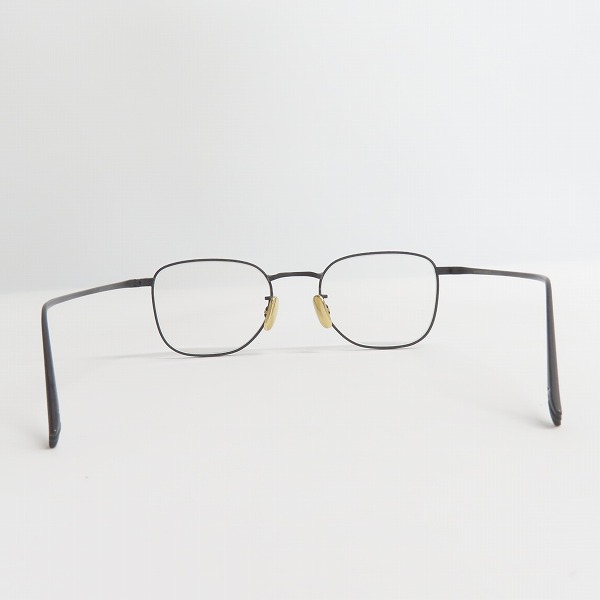 実際に弊社で買取させて頂いたOG×OLIVER GOLDSMITH/オージー バイ オリバーゴールドスミス Carpenter 度入り/眼鏡/メガネフレームの画像 2枚目
