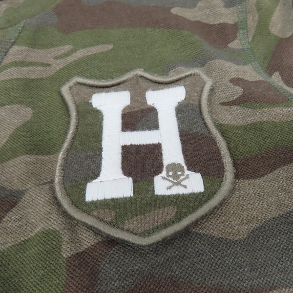 実際に弊社で買取させて頂いたHYDROGEN/ハイドロゲン パッチ付き迷彩長袖シャツ/Sの画像 6枚目