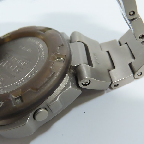 実際に弊社で買取させて頂いたG-SHOCK/Gショック MR-G JAZZ MRG-100TZ-8【動作未確認】の画像 5枚目