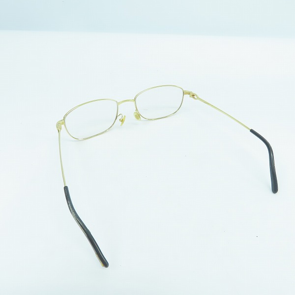 実際に弊社で買取させて頂いたCartier/カルティエ メガネ/アイウェア 度入り ゴールドの画像 1枚目
