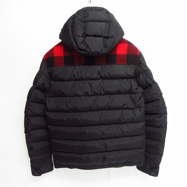 MONCLER　ALPHONSEアルフォンスフーディーダウンジャケットブラック JPタグ】MONCLER/モンクレール ALPHONSE/アルフォンス ダウン