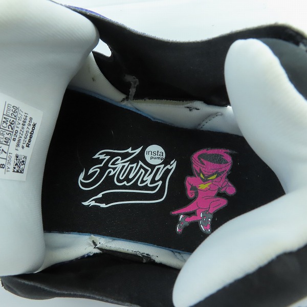 実際に弊社で買取させて頂いたREEBOK/リーボック INSTAPUMP FURY/インスタポンプ フューリー AYANNA AIR/アヤナ エア スニーカー FV1577/26.0の画像 4枚目