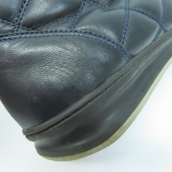 実際に弊社で買取させて頂いたMARC JACOBS/マークジェイコブス キルティング ハイカットスニーカー の画像 7枚目