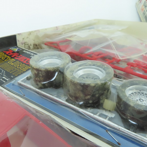 実際に弊社で買取させて頂いた【未組立】AOSHIMA/アオシマ 1/24  シルビア インパル/スカイラインRS ターボシルエット 2点セットの画像 2枚目