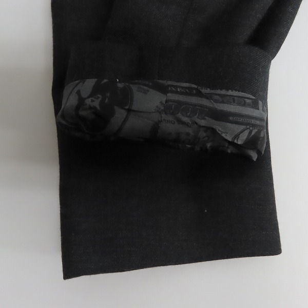 実際に弊社で買取させて頂いたHYSTERICS/ヒステリックス 1B ウール ジャケット 0532AJ01/Mの画像 5枚目