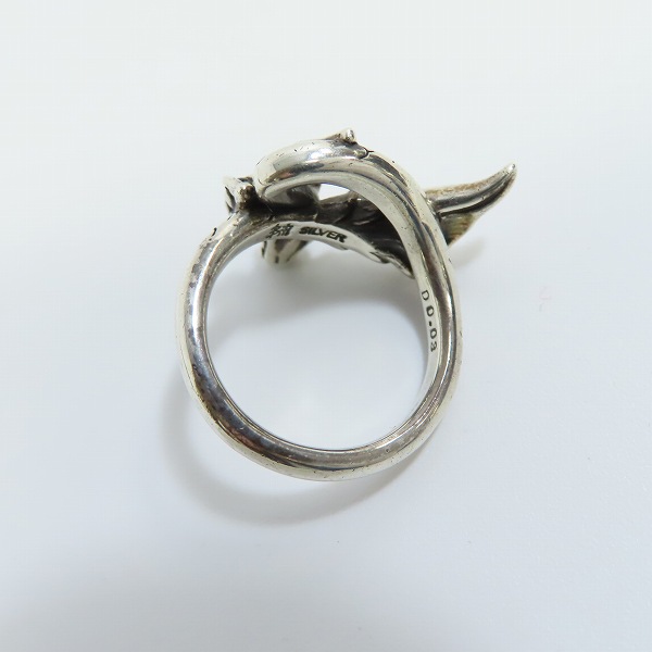 実際に弊社で買取させて頂いた【ギャラ付】Bloody Mary/ブラッディマリー アクア リング 蒼竜 11号の画像 4枚目