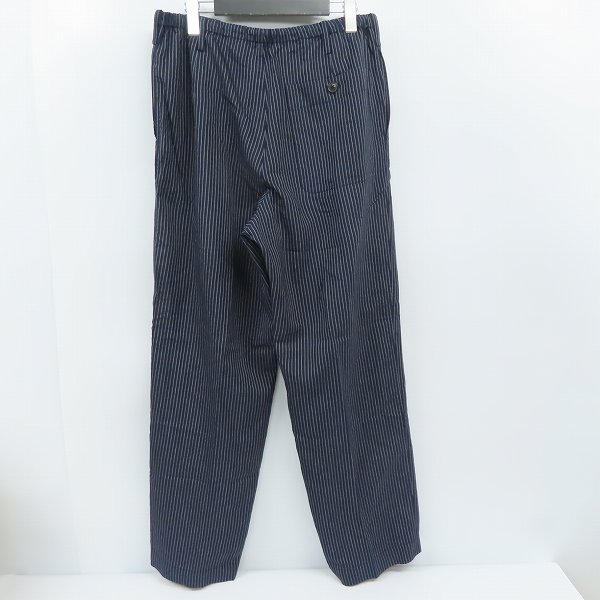 実際に弊社で買取させて頂いたDRIES VAN NOTEN/ドリスヴァンノッテン ストライプ スラックスパンツ/48の画像 1枚目
