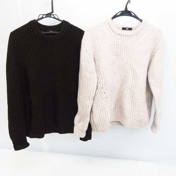 実際に弊社で買取させて頂いたHARE/ハレ 長袖 ニット/セーター HA020302TB/HA020045AD Size：S 2点セット
