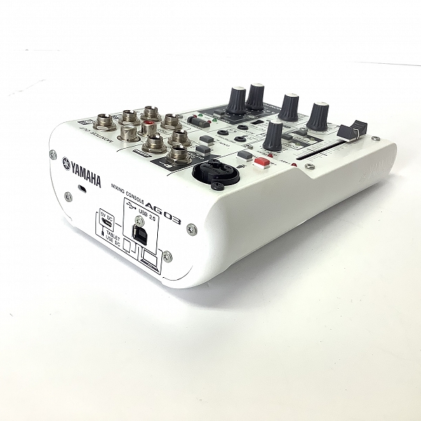 実際に弊社で買取させて頂いたYAMAHA/ヤマハ AG03 ミキシングコンソール ミキサーの画像 2枚目