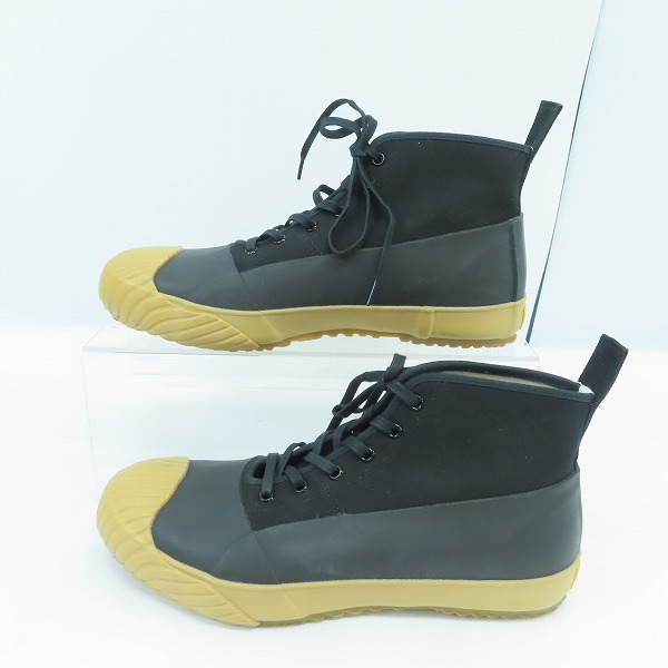 実際に弊社で買取させて頂いたSTUSSY×MOONSTAR/ステューシー×ムーンスター GS Rain Shoes/キャンバス&ラバー レインシューズ/27の画像 3枚目