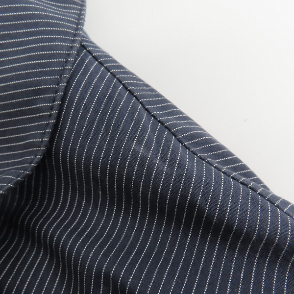 実際に弊社で買取させて頂いたMACKINTOSH/マッキントッシュ ストライプ スプリング コート/40の画像 6枚目