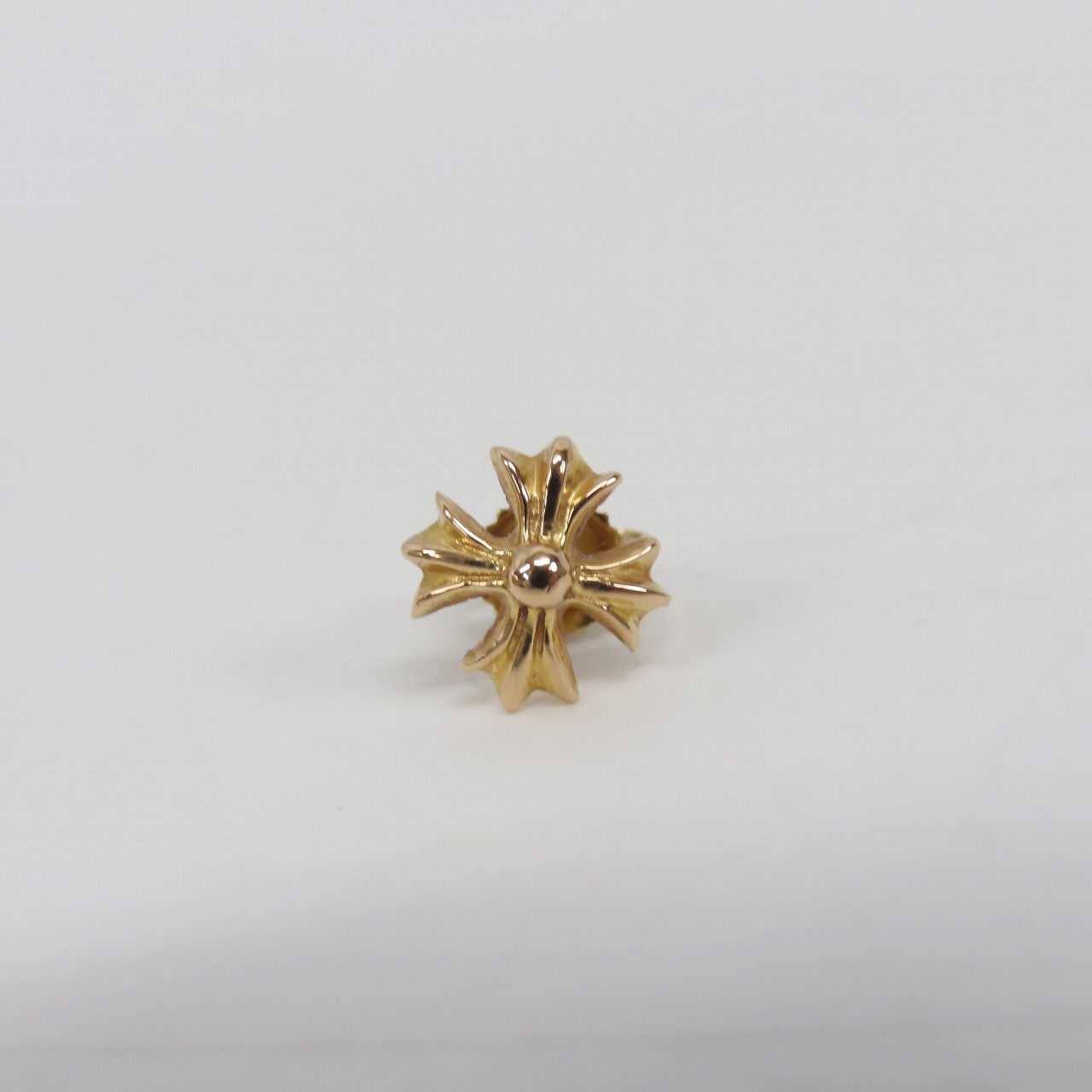 CHROME HEARTS/クロムハーツ 22K CHプラス スタッドピアスの買取実績 