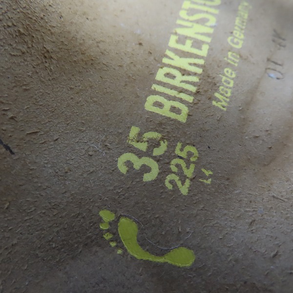 実際に弊社で買取させて頂いたBIRKENSTOCK/ビルケンシュトック MILANO/ミラノ サンダル 034793/35の画像 6枚目