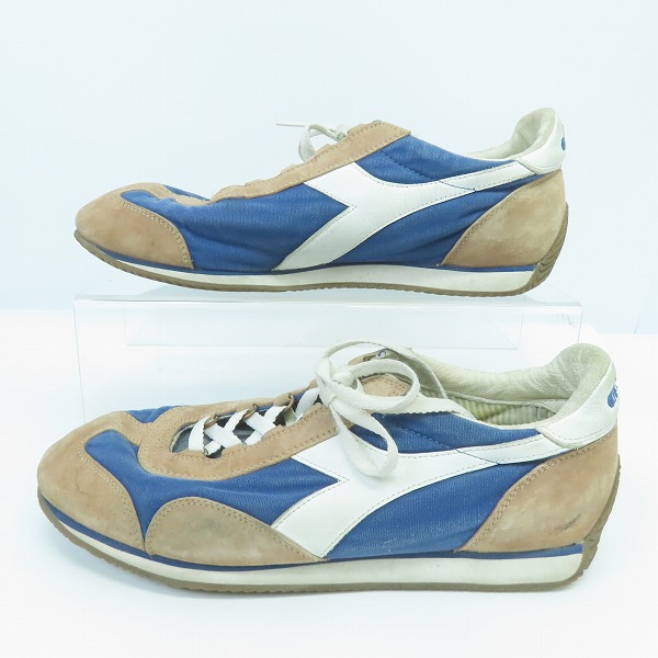 実際に弊社で買取させて頂いたdiadora heritage/ディアドラ ヘリテージ ストーンウォッシュスニーカ 156988-C2506/28.5の画像 3枚目