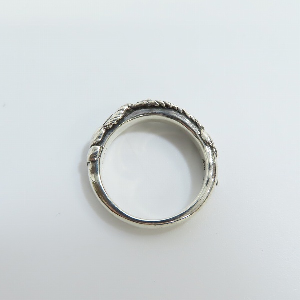 実際に弊社で買取させて頂いた【ギャラ付】Bloody Mary/ブラッディマリー マグノリアリング w/1ダイヤモンド 16.5号の画像 4枚目