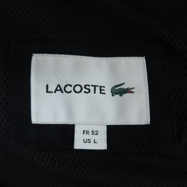 実際に弊社で買取させて頂いたLACOSTE/ラコステ ツイルスイングトップジャケット BH3921L/Lの画像 2枚目
