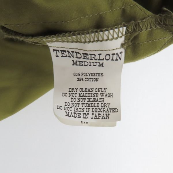 実際に弊社で買取させて頂いたTENDERLOIN/テンダーロイン シャツジャケット/Mの画像 3枚目