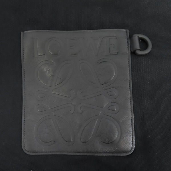 実際に弊社で買取させて頂いた【JPタグ】LOEWE/ロエベ 21AW アナグラムレザーパッチ プルオーバーパーカー H526Y25J12/Sの画像 6枚目