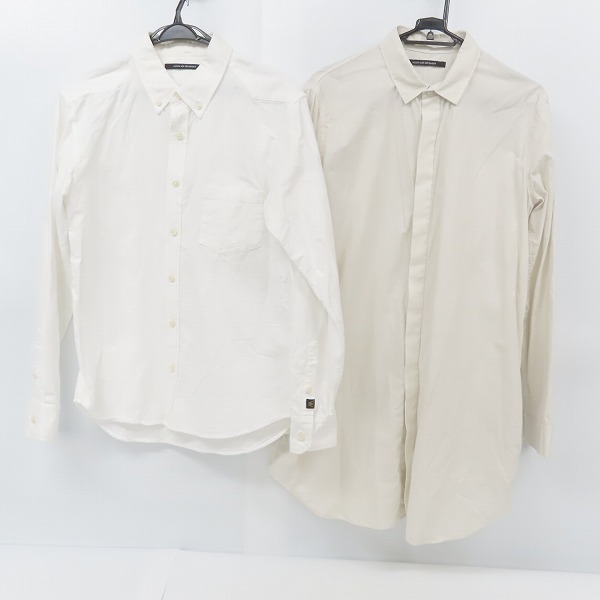 実際に弊社で買取させて頂いたMOON AGE DEVILMENT/ムーンエイジデビルメント 長袖シャツ/48 2点セット