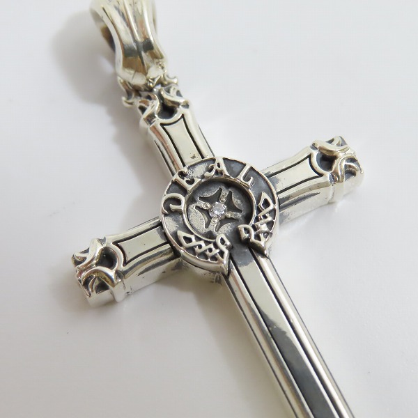 実際に弊社で買取させて頂いたDEAL DESIGN/ディールデザイン  ホースサークルクロス ペンダントトップの画像 4枚目