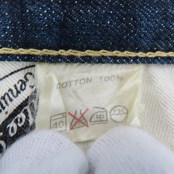 実際に弊社で買取させて頂いたCALEE/キャリー デニムパンツ /32の画像 4枚目