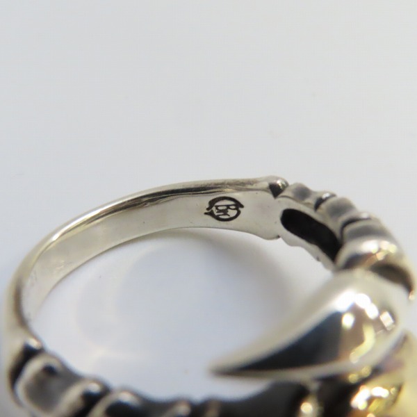 実際に弊社で買取させて頂いた【ギャラ付】Bloody Mary/ブラッディマリー K18 スシュムナーリング/17号の画像 5枚目