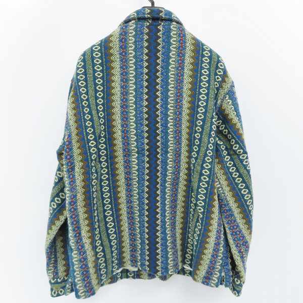 実際に弊社で買取させて頂いたTENDERLOIN/テンダーロイン ネイティブ柄 ジャケット Mの画像 1枚目