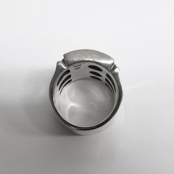 実際に弊社で買取させて頂いたDr.MONROE/ドクターモンロー シルバーリング 18号の画像 5枚目