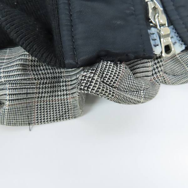 実際に弊社で買取させて頂いたuniform experiment/ユニフォームエクスペリメント 18AW REVERSIBLE MA-1 リバーシブル ブルゾン UE-189004/4の画像 7枚目