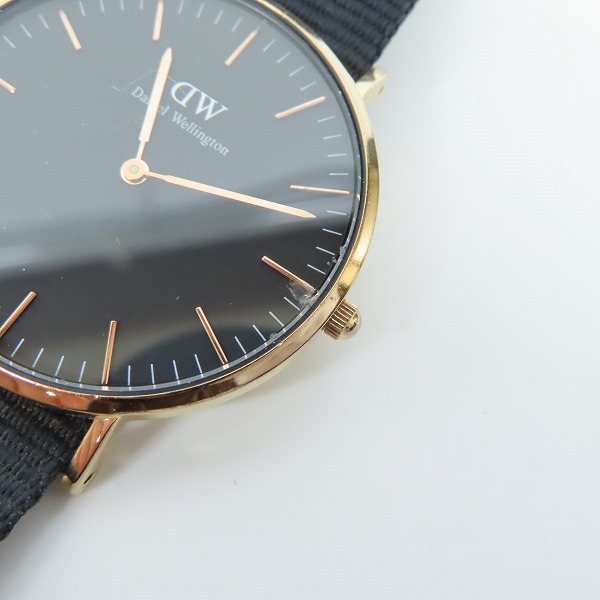 実際に弊社で買取させて頂いたDaniel Wellington/ダニエルウェリントン クォーツ 腕時計 B36R14【動作未確認】の画像 5枚目