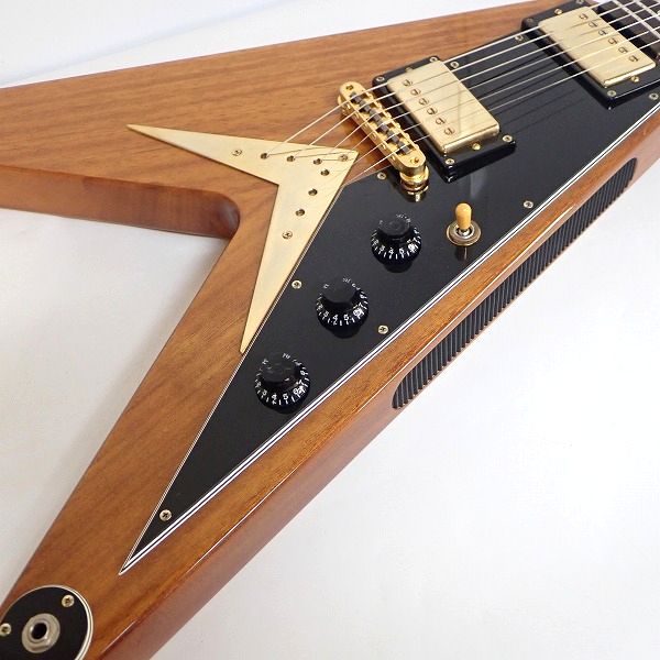 実際に弊社で買取させて頂いた★Epiphone/エピフォン Limited Edition Korina Flying-V/コリーナフライングV 57Classicピックアップ搭載 ケース付の画像 7枚目