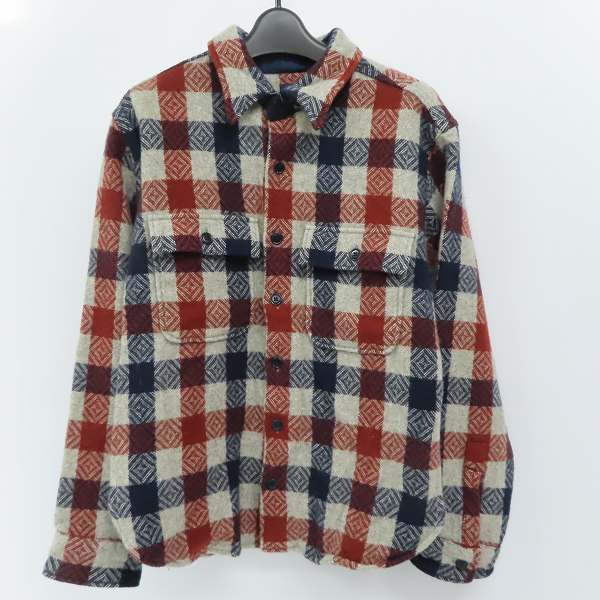 実際に弊社で買取させて頂いたTENDERLOIN/テンダーロイン ウール チェック柄 ジャケット/シャツ S