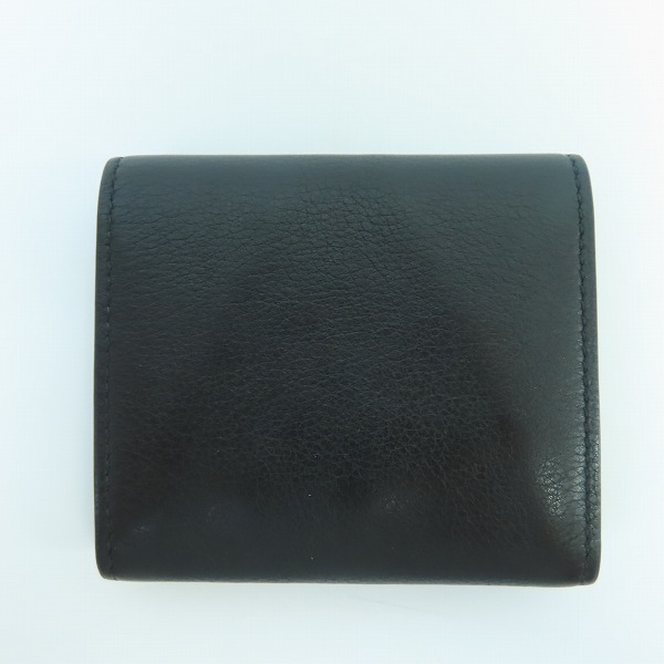 実際に弊社で買取させて頂いたCartier/カルティエ レザー コインケース/小銭入れ  ブラックの画像 1枚目