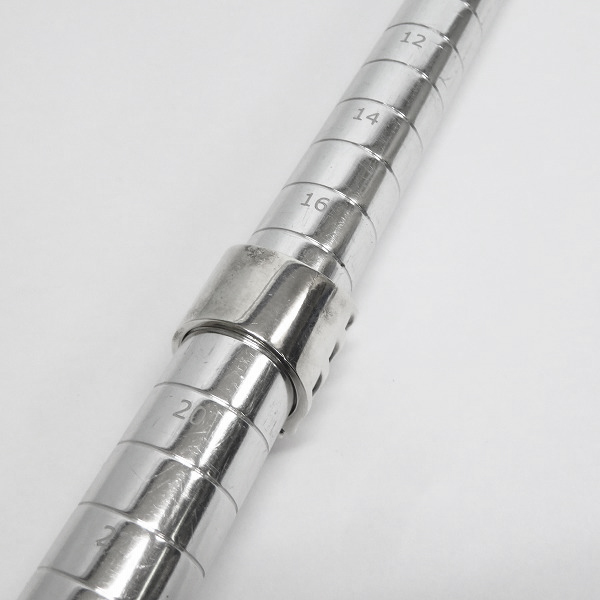 実際に弊社で買取させて頂いたDr.MONROE/ドクターモンロー シルバーリング 18号の画像 7枚目