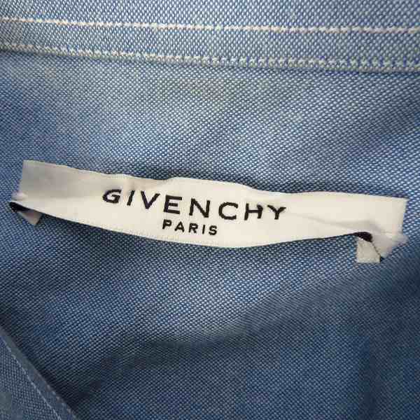 実際に弊社で買取させて頂いたGIVENCHY/ジバンシィ クロス刺繍 オーバーサイズ 半袖シャツ 16J 6014 319/38の画像 2枚目