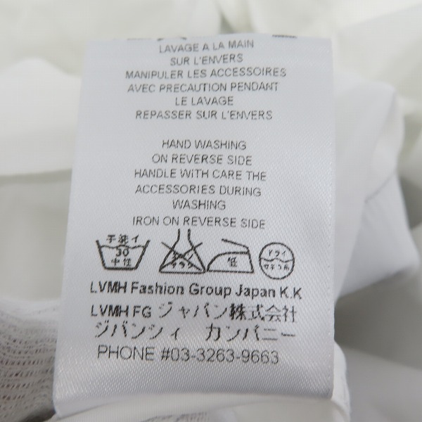 実際に弊社で買取させて頂いた【JPタグ】GIVENCHY/ジバンシィ パールボタンダウン テープデザイン 長袖シャツ 15J 6022 352/38の画像 4枚目