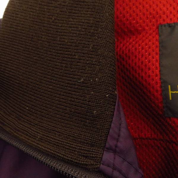 実際に弊社で買取させて頂いたHysterics/ヒステリックス HS総柄 裏メッシュ ナイロンリブブルゾン 3AJ-2130/FREEの画像 5枚目