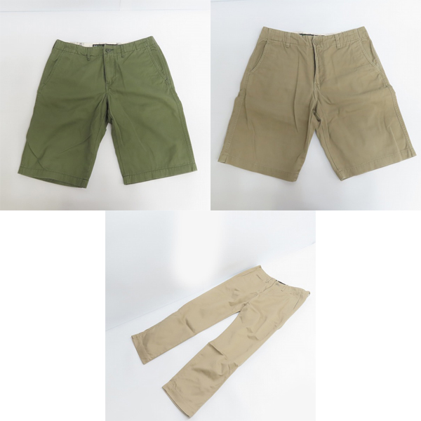 実際に弊社で買取させて頂いたBackChannel/バックチャンネル ショートパンツ/ロングパンツ S/6点セットの画像 1枚目
