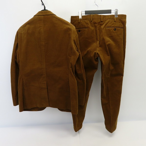 実際に弊社で買取させて頂いたUNITED ARROWS/ユナイテッドアローズ コーデュロイジャケット/パンツ セットアップ/52/50の画像 1枚目