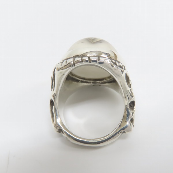 実際に弊社で買取させて頂いた【海外ギャラ付】ALEX STREETER/アレックスストリーター 2021年限定 ケイブパール/洞窟真珠 エンジェルハートリング/14号の画像 5枚目