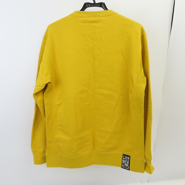 実際に弊社で買取させて頂いたBackChannel/バックチャンネル 刺繍ロゴ クルーネック スウェット/Lの画像 1枚目