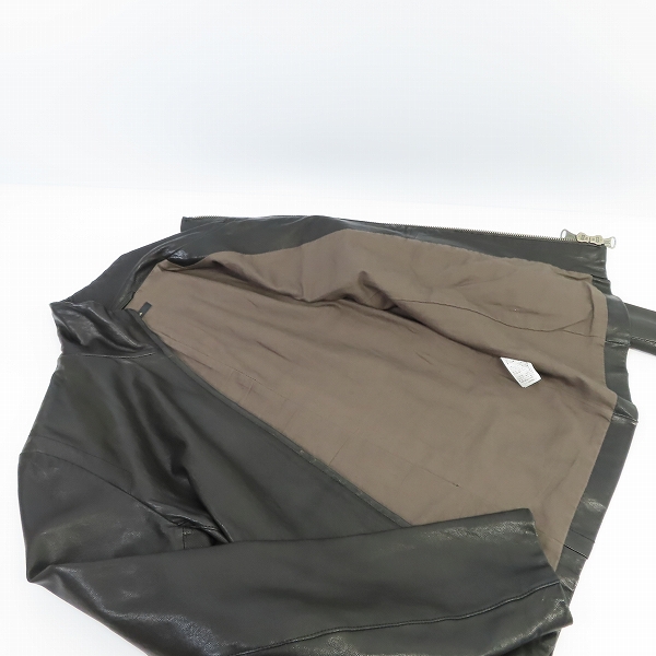 実際に弊社で買取させて頂いたURBAN RESEARCH/アーバンリサーチ 羊革/ラムレザー ジャケット/Mの画像 2枚目