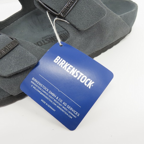 実際に弊社で買取させて頂いた【未使用】BIRKENSTOCK/ビルケンシュトック ARIZONA BS アリゾナ/サンダル チャコール 1018402/28の画像 5枚目