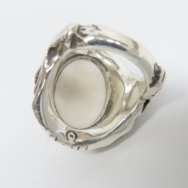 実際に弊社で買取させて頂いた【海外ギャラ付】ALEX STREETER/アレックスストリーター 2021年限定 ケイブパール/洞窟真珠 エンジェルハートリング/14号の画像 6枚目