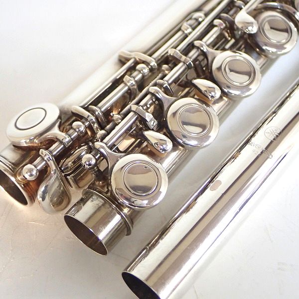 実際に弊社で買取させて頂いたYAMAHA/ヤマハ YFL-311/YFL311 フルート 頭部管銀製 Eメカ付 ハードケース・ケースカバー付の画像 8枚目