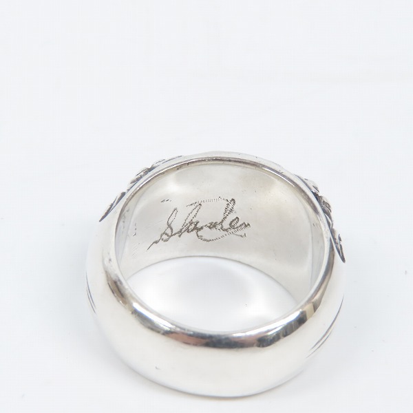 実際に弊社で買取させて頂いた【ギャラ付き】STANLEY GUESS/スタンリーゲス リムドフィリグリー リング/21号の画像 6枚目