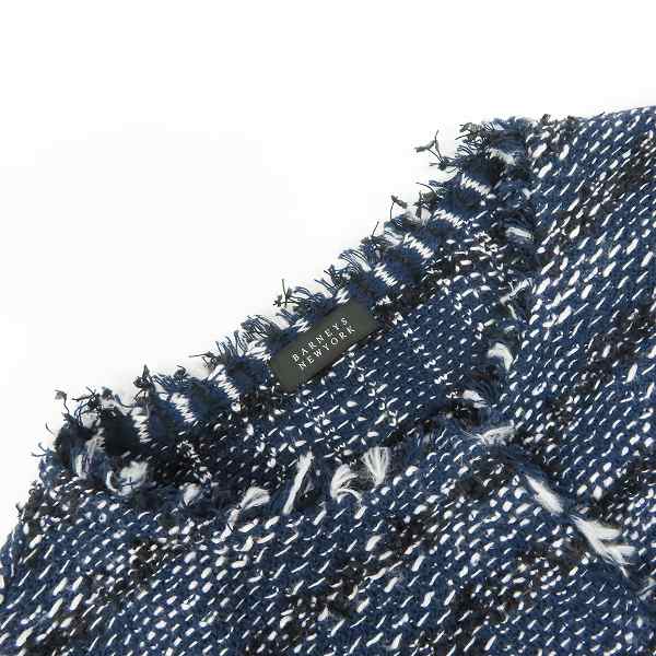 実際に弊社で買取させて頂いたBARNEYS NEWYORK/バーニーズニューヨーク 2019年モデル ノーカラージャケット size:38の画像 5枚目