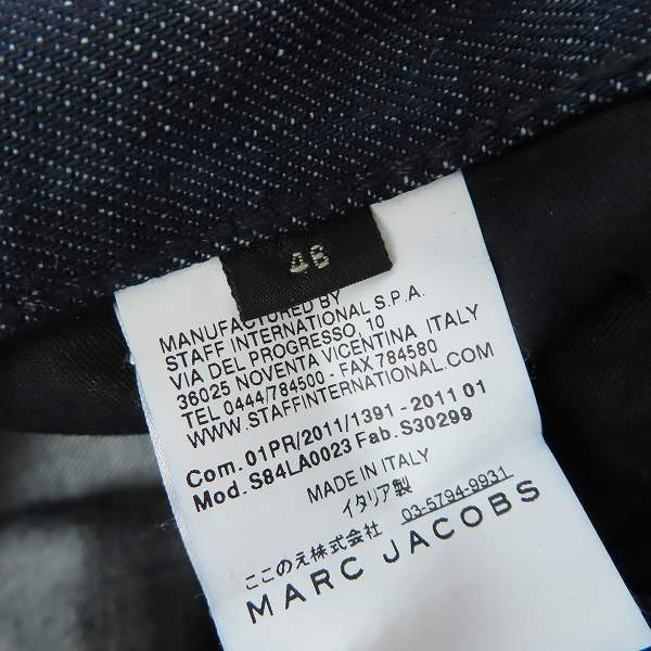 実際に弊社で買取させて頂いたMARC JACOBS/マークジェイコブス デニムパンツ/46の画像 3枚目